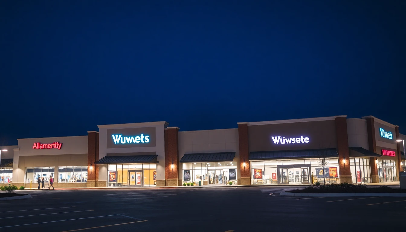 Commercial Plaza Lighting