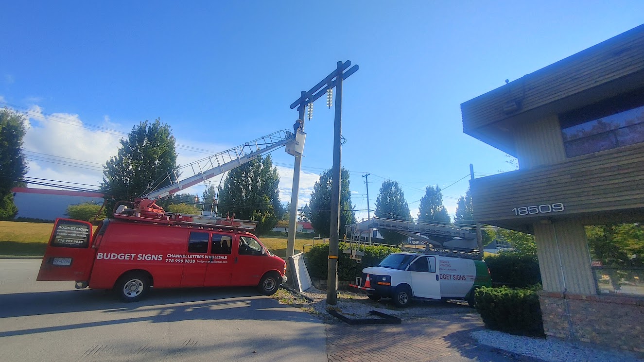 Commercial Sign Installation