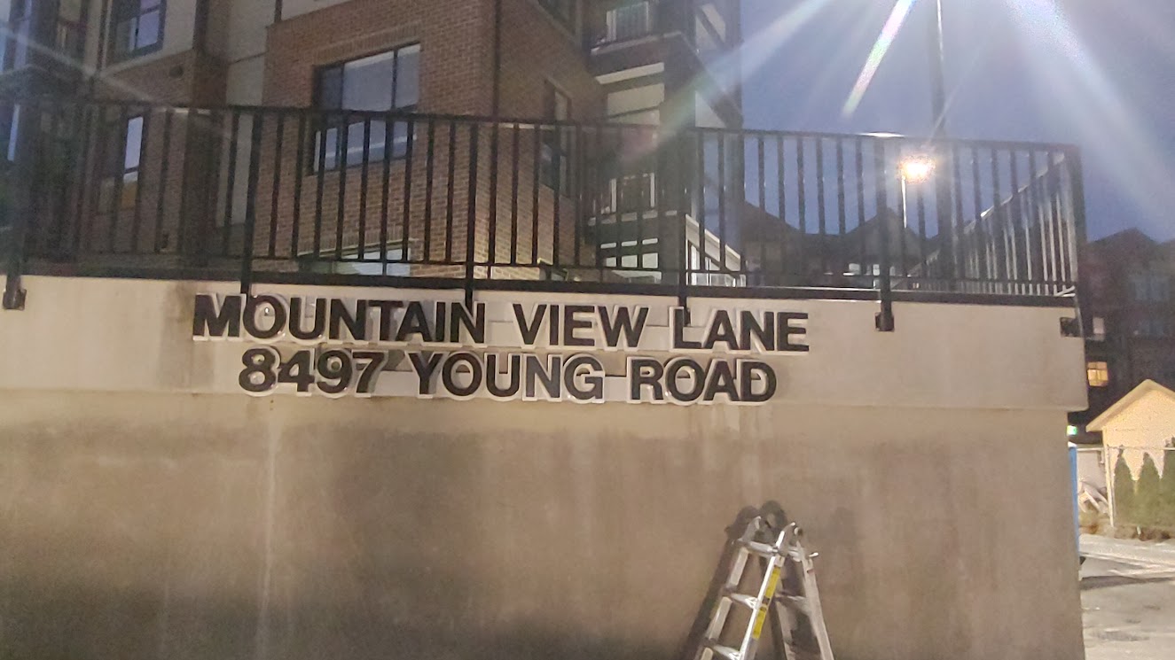 Commercial Sign Installation